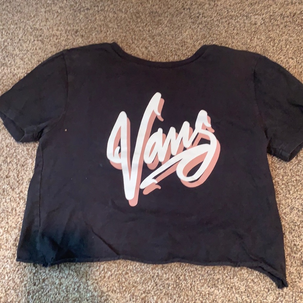 Crop vans shirt